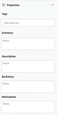 Custom Property Fields